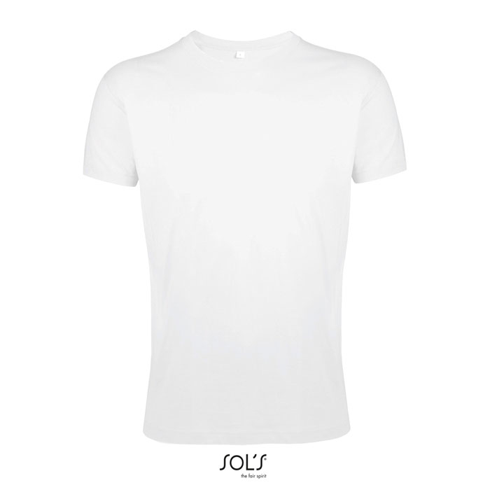 T-shirt homme jersey publicitaire 150g - REGENT FIT Blanc 1